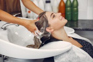Home Herbal hair wash at the head spa
